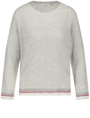 Blue Moon Jumper - Silver Grey Melange