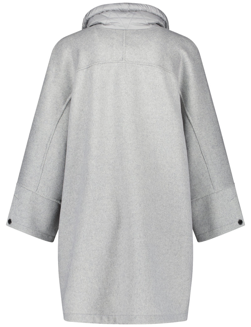 Blue Moon Cape - Silver Grey Melange