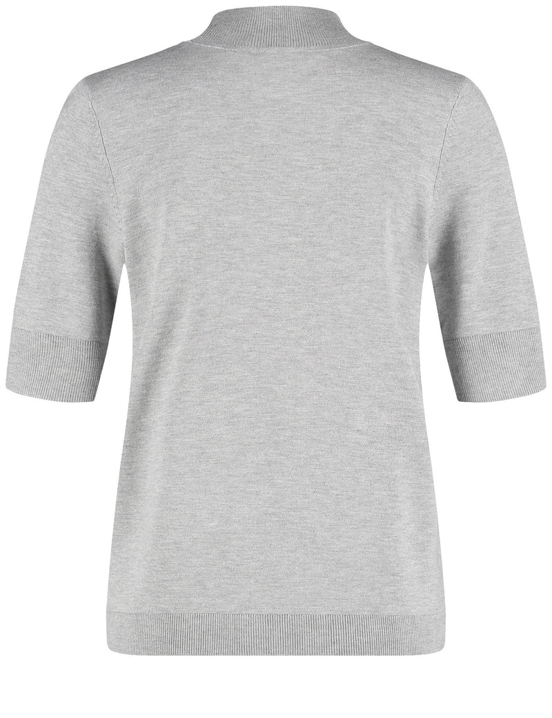 Timeless Everyday Jumper - Silver Grey Melange