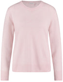 Flower Power Jumper - Chalk Pink Melange