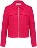 Flower Power Blazer - Azalea