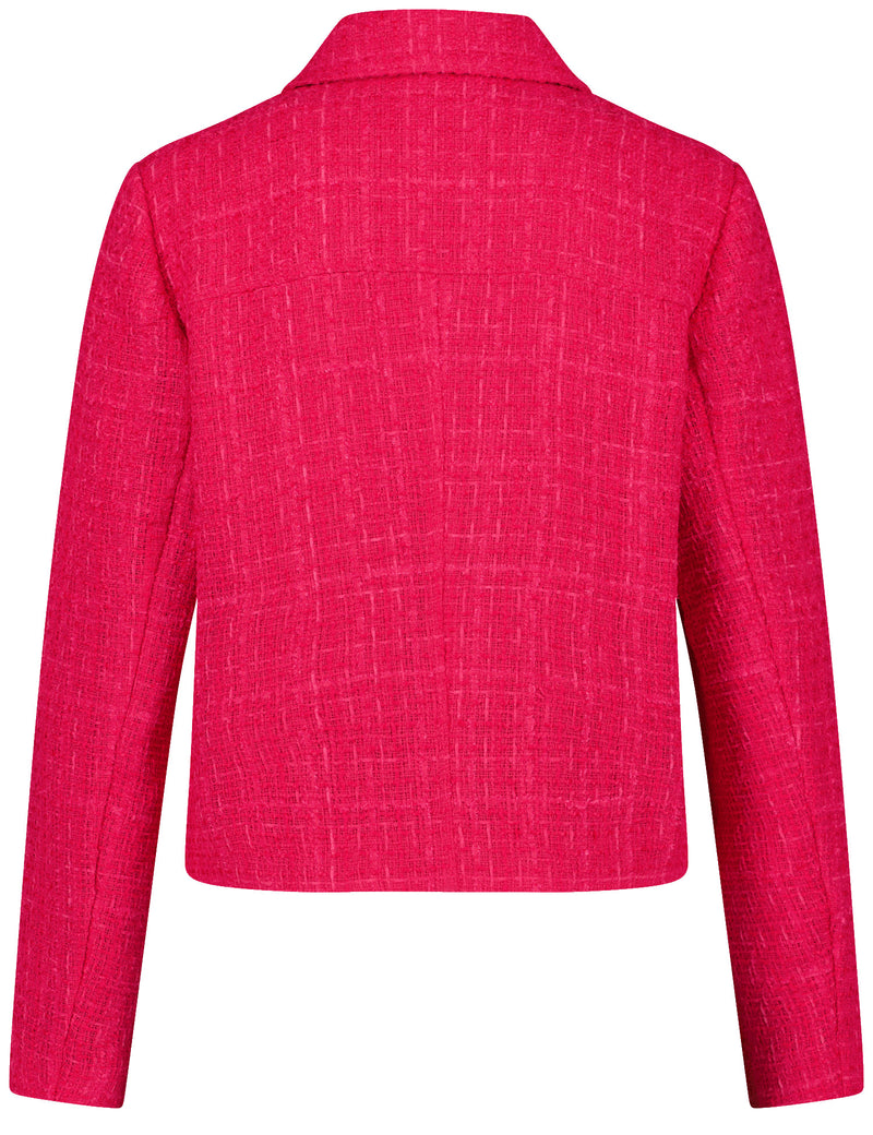 Flower Power Blazer - Azalea