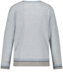 Blue Moon Jumper - Cloud Melange