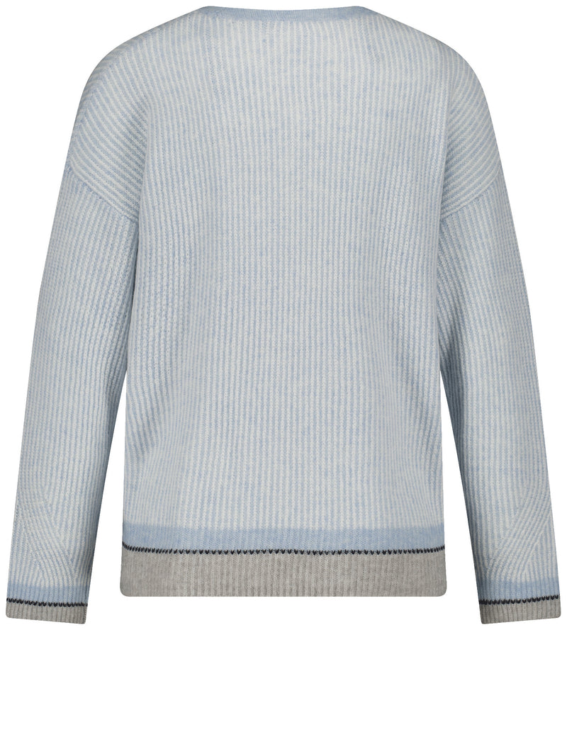 Blue Moon Jumper - Cloud Melange