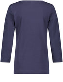 Botanical Boost SS T-Shirt - Night Sky/green