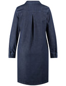 Blue Moon Dress - Dark Blue Denim