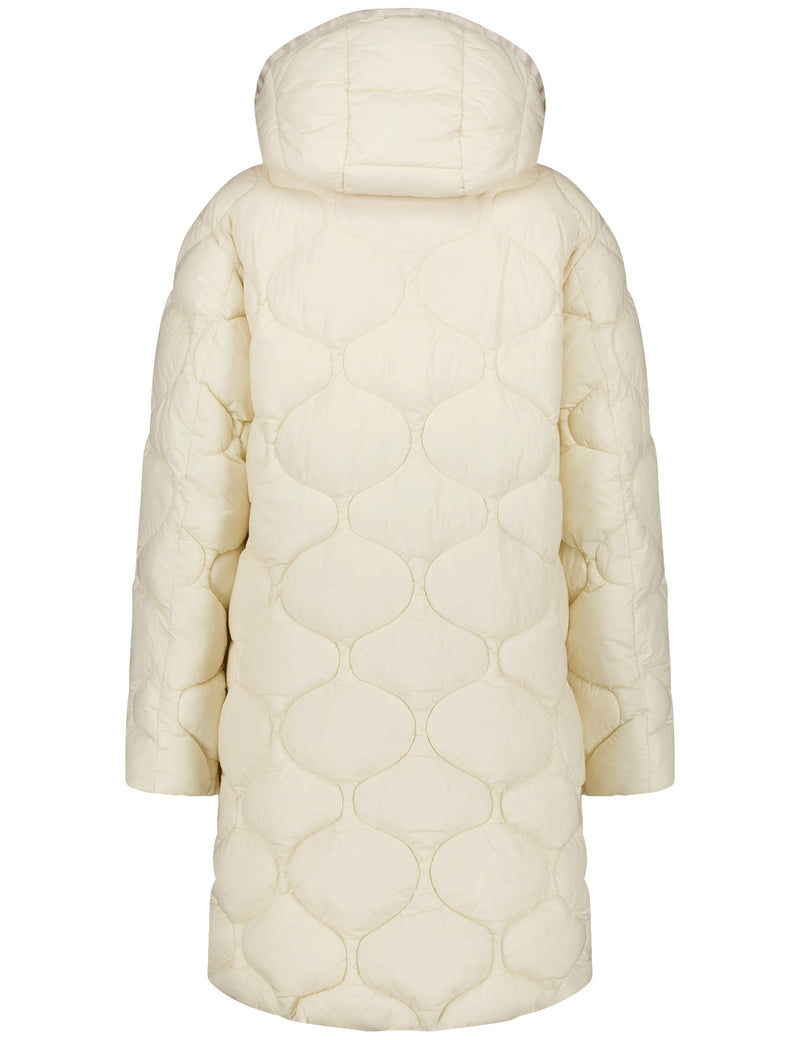 Flower Power Padded Jacket - Whitecap Gray