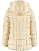 Flower Power Padded Jacket - Taupe