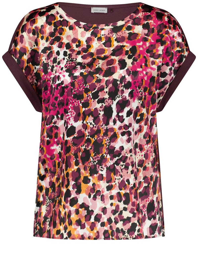 Flower Power SS T-Shirt - Off White/print