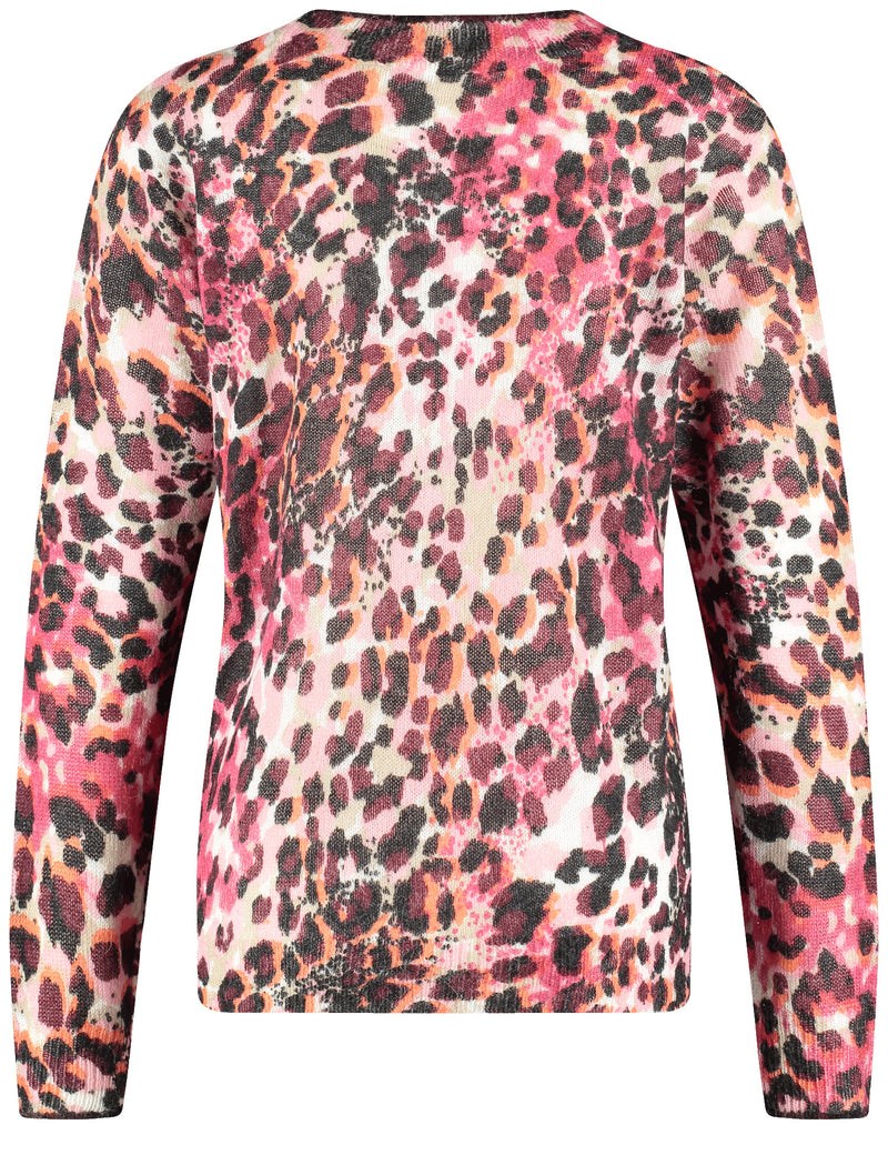 Flower Power Jumper - Off White/print