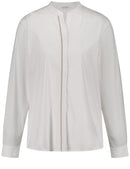 Timeless Everyday Blouse - White/white
