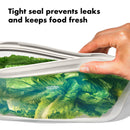 Silicone 946ml Reusable Bag - Oat