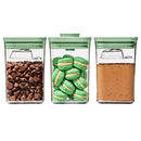 3-Piece POP Container Set with Mini Scoops – Pistachio