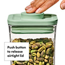 3-Piece POP Container Set with Mini Scoops – Pistachio