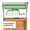 3-Piece POP Container Set with Mini Scoops – Pistachio