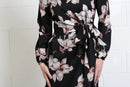 Grace Dress - Black Floral