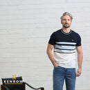 Griffin Stripe T-Shirt - Sky Blue