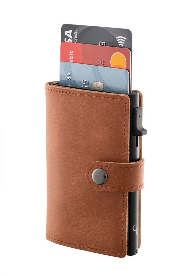 Brown Leather Card Holder/Wallet