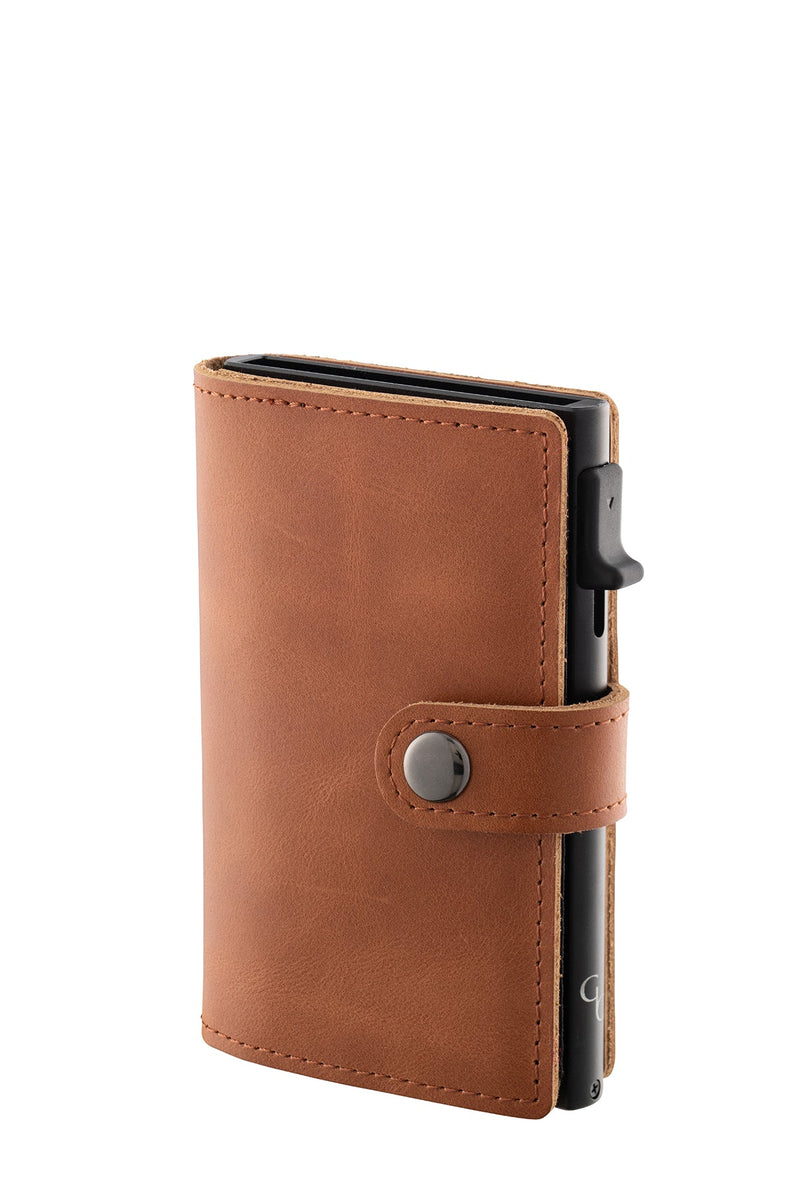 Brown Leather Card Holder/Wallet