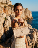 Theros Mini Bamboo Tote Bag - Multi