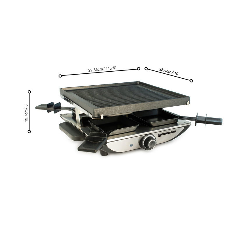 Geneva 4 Person Raclette Party Grill