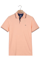 Nico Short Sleeve Polo Shirt - Light Coral