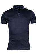 Lino Polo Shirt - Dark Navy