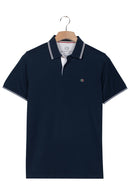 Nico Short Sleeve Polo Shirt - Navy