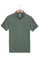 Lino Polo Shirt - Dark Green