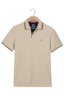 Nico Short Sleeve Polo Shirt - Oyster Grey