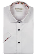 Lago Semi Cutaway Shirt - White