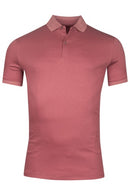 Lino Liquid Cotton Polo Shirt - Lilac