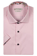 Lago Semi Cutaway Shirt - Mauve