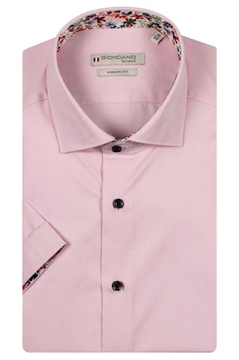 Lago Semi Cutaway Shirt - Mauve