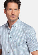 League Graphic Print Shirt - Dark Navy