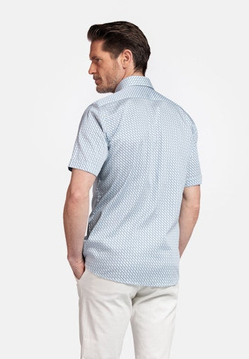 League Graphic Print Shirt - Dark Navy