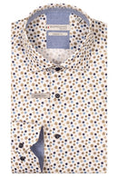 Maggiore Flower Print Shirt - Dark Navy