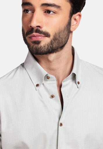 Loretto Dobby Shirt - Pastel Green