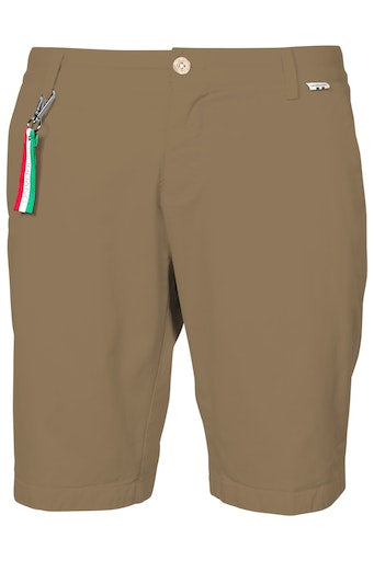 Stockholm Twill Shorts - Dark Beige