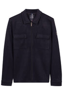 Carisso Zip Cardigan - Dark Navy