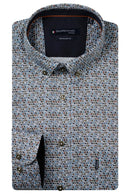 Dino Graphic Print Shirt - Dark Green