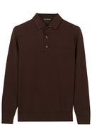 Merano Polo Jumper - Dark Brown