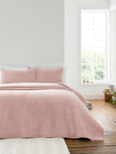 Attica Velvet Bedspread 240X260 - Pink
