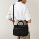 Holland Park Medium Ziptop Grab - Black