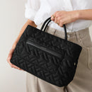 Holland Park Medium Ziptop Grab - Black