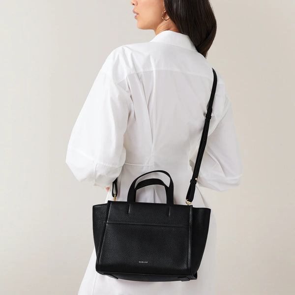 Medium Ziptop Grab - Black