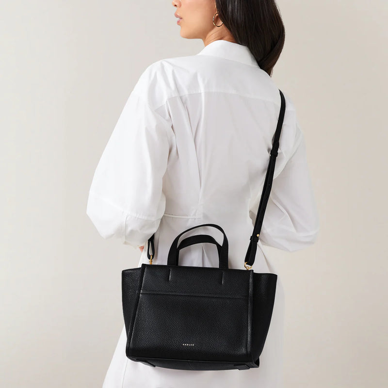 Medium Ziptop Grab - Black