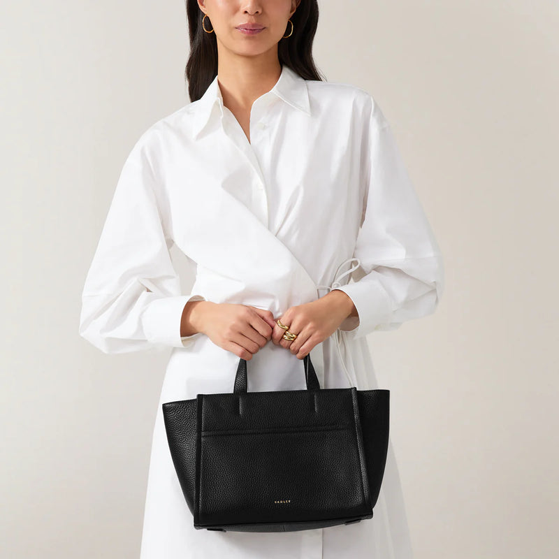 Medium Ziptop Grab - Black