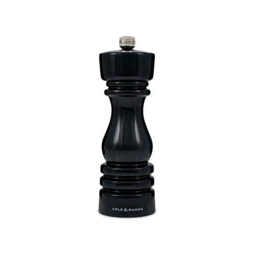 London 180mm Pepper Mill - Black Gloss
