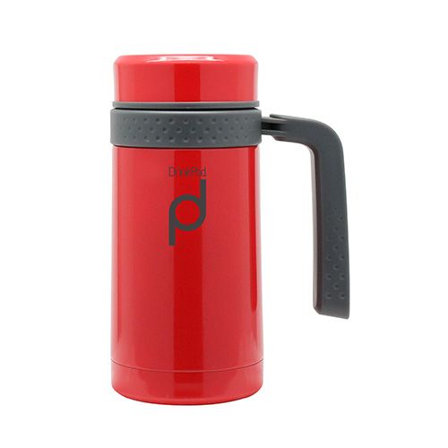 Pioneer 0.45l Drink Pod Mug With Handle - Red